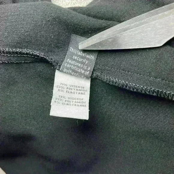 Diane von Furstenberg Black Skirt Stretch Pencil Career Pockets New Koto - Picture 12 of 14